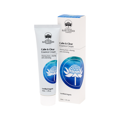 Australian Bush Flower Essences Organic Essence Cream - Calm & Clear - 50ml