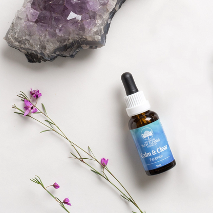 Australian Bush Flower Essences Essence Drops - Calm & Clear - 30ml