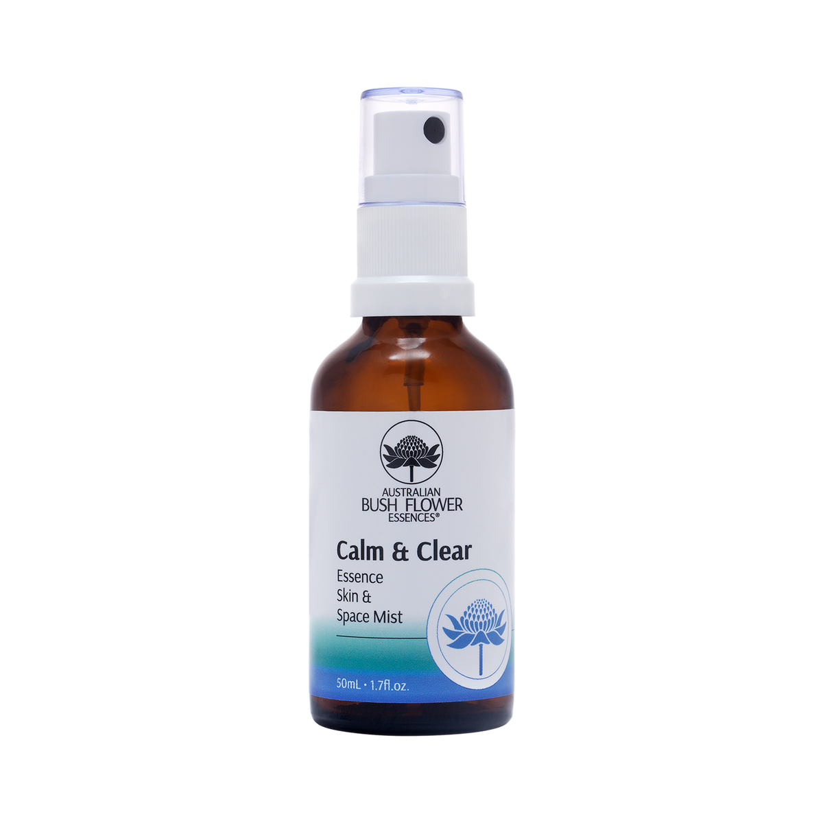 Australian Bush Flower Essences Organic Space Mist - Calm & Clear - 50ml