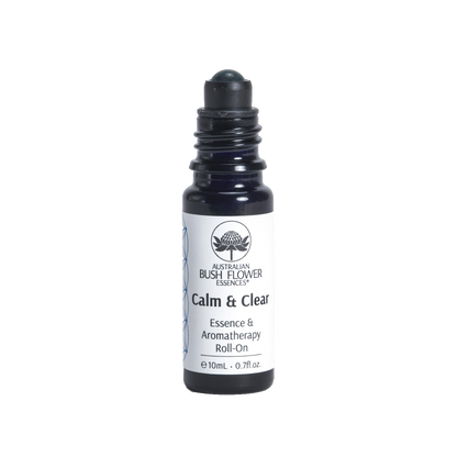 Australian Bush Flower Essences Essence & Aromatherapy Roll-On - Calm & Clear - 10ml