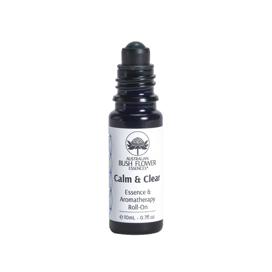 Australian Bush Flower Essences Essence & Aromatherapy Roll-On - Calm & Clear - 10ml