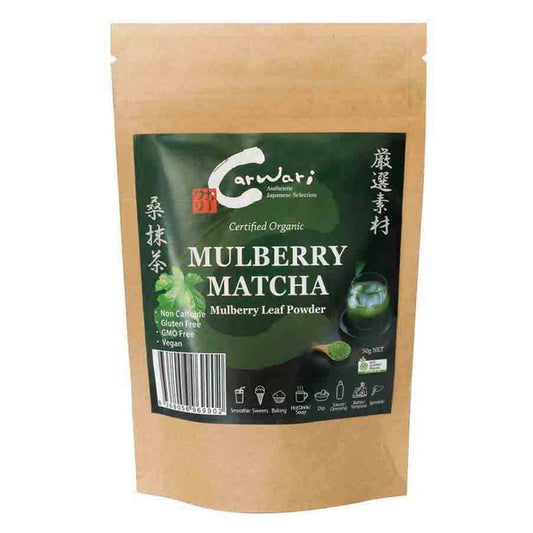 Carwari Organic Mulberry Matcha Leaf Powder - 50g