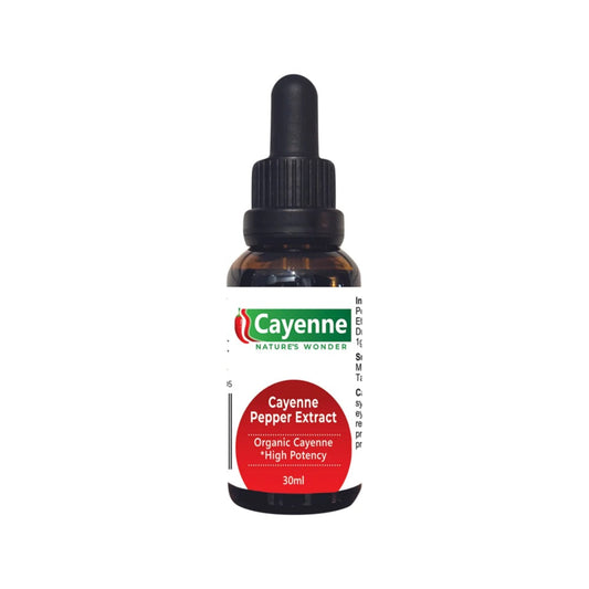 Cayenne Nature's Wonder Cayenne Pepper Extract with Dropper - 30ml