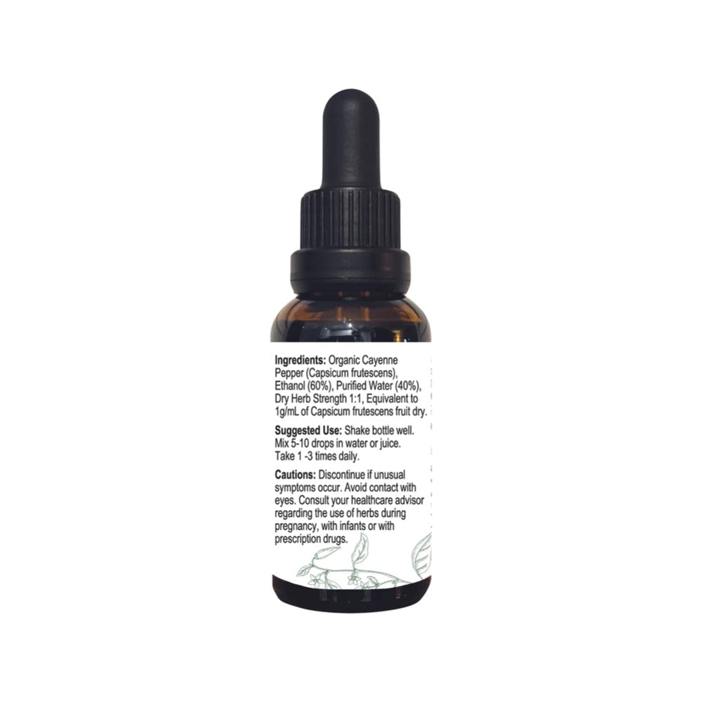 Cayenne Nature's Wonder Cayenne Pepper Extract with Dropper - 30ml