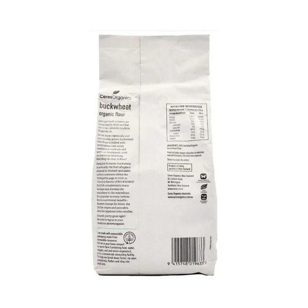 Ceres Organics Buckwheat Flour - 700g - L'Organic