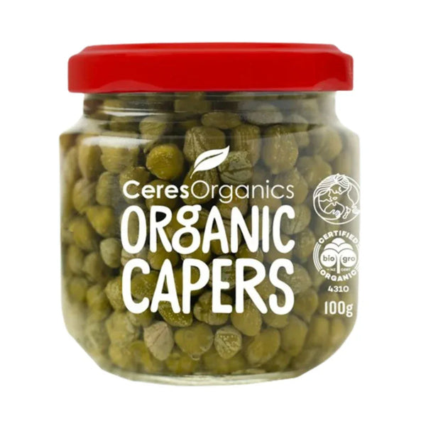 Ceres Organics Mediterranean Capers - 100g - L'Organic