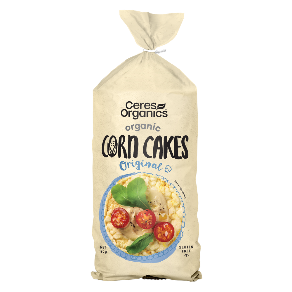 Ceres Organics Organic Corn Cakes - 120g - L'Organic