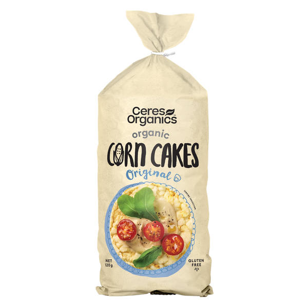 Ceres Organics Organic Corn Cakes - 120g - L'Organic