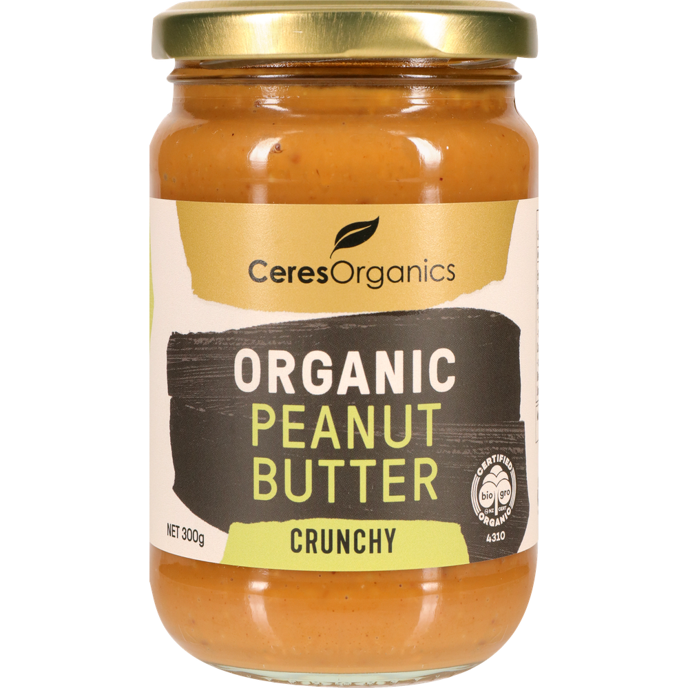 Ceres Organics Peanut Butter Crunchy - 300g - L'Organic