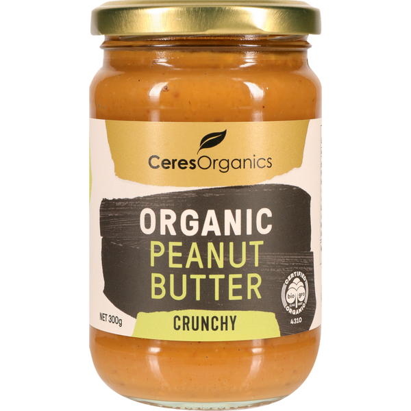 Ceres Organics Peanut Butter Crunchy - 300g - L'Organic