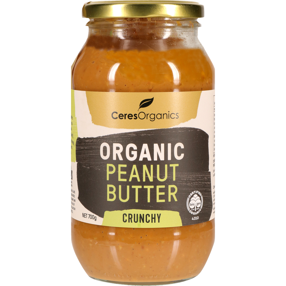 Ceres Organics Peanut Butter Crunchy - 700g - L'Organic