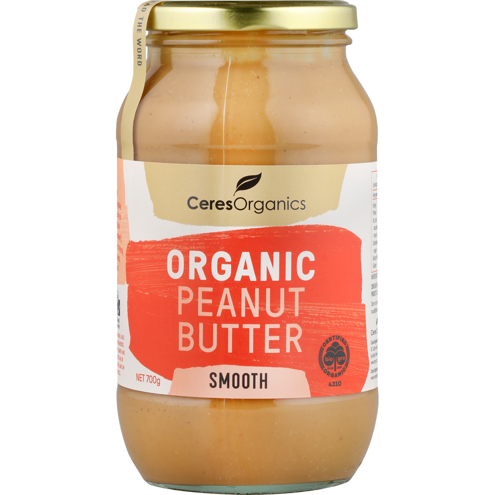 Ceres Organics Peanut Butter Smooth - 700g - L'Organic