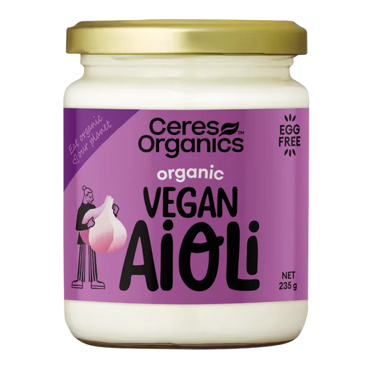 Ceres Organics Vegan Garlic Aioli - 235g - L'Organic