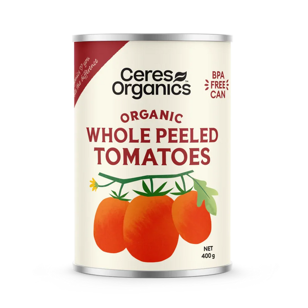 Ceres Organics Whole Peeled Tomatoes - 400g - L'Organic