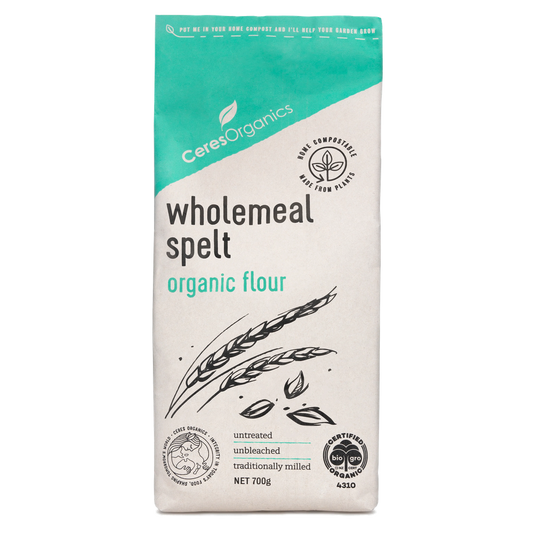 Ceres Organics Wholemeal Spelt Flour - 700g - L'Organic