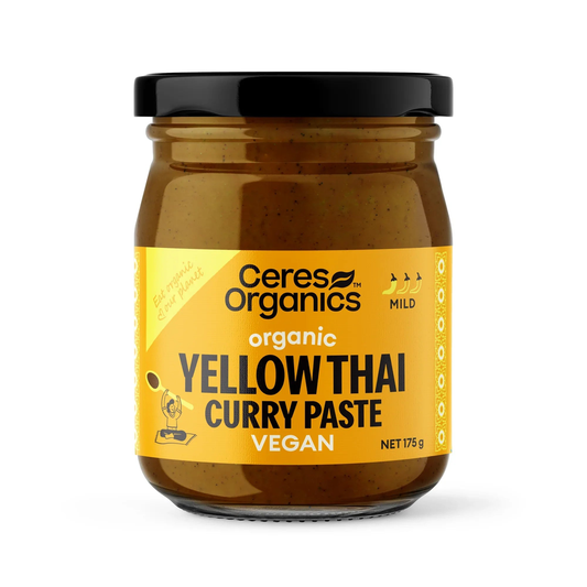 Ceres Organics Yellow Thai Curry Paste - 175g - L'Organic