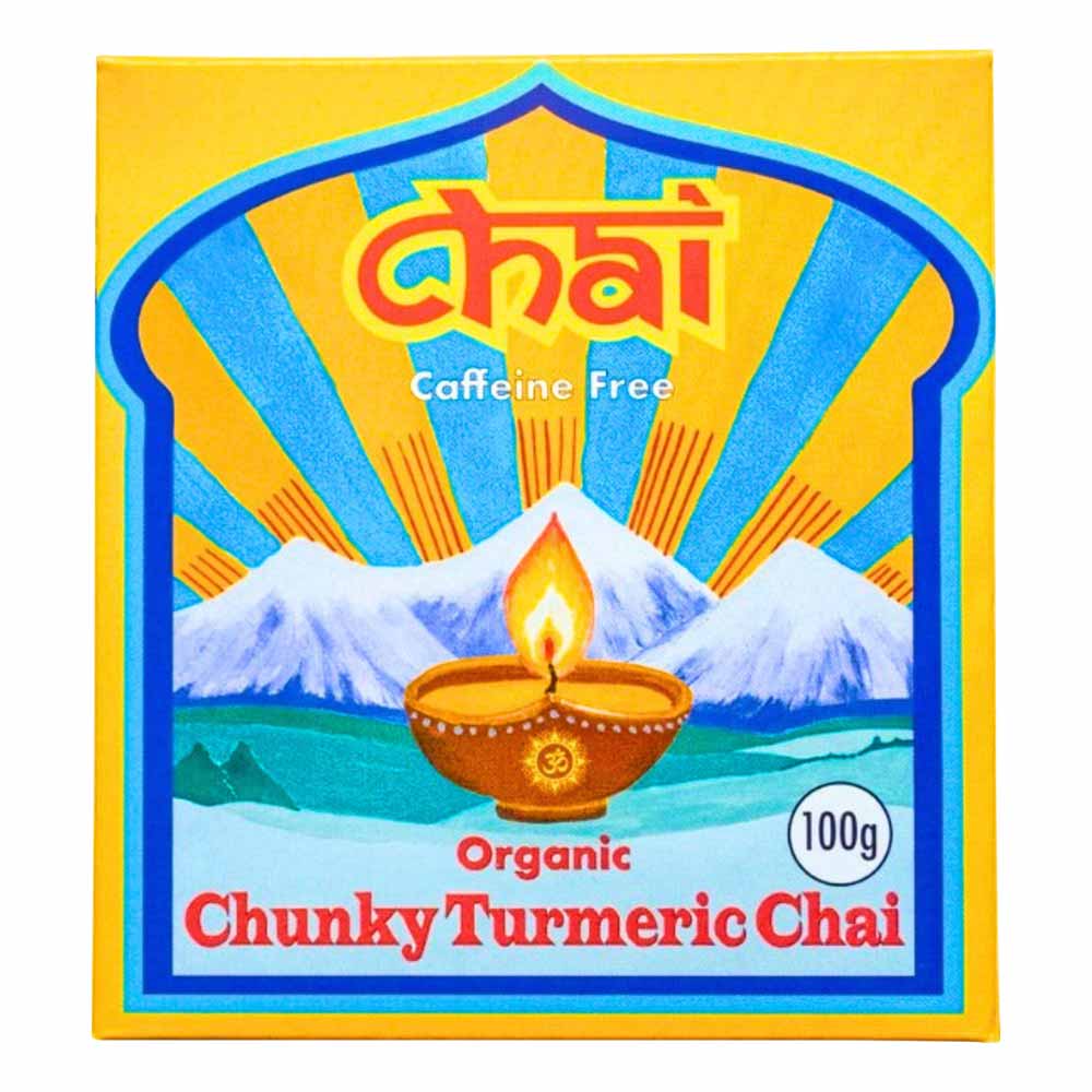 Chai Tea Organic Chunky Turmeric Chai - 100g