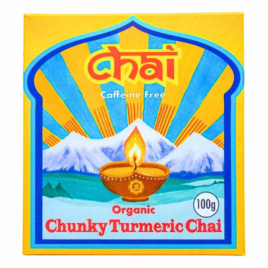 Chai Tea Organic Chunky Turmeric Chai - 100g