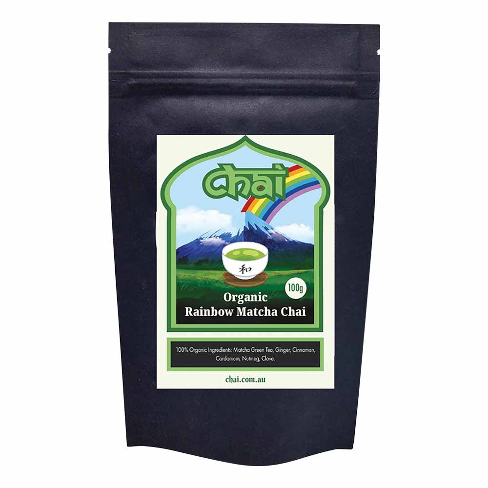 Chai Tea Organic Rainbow Matcha Chai - 100g