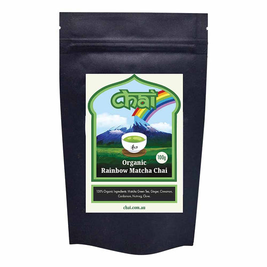 Chai Tea Organic Rainbow Matcha Chai - 100g