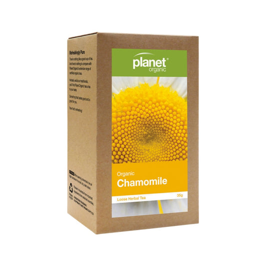 PLANET ORGANIC Chamomile Herbal Loose Leaf Tea 35g