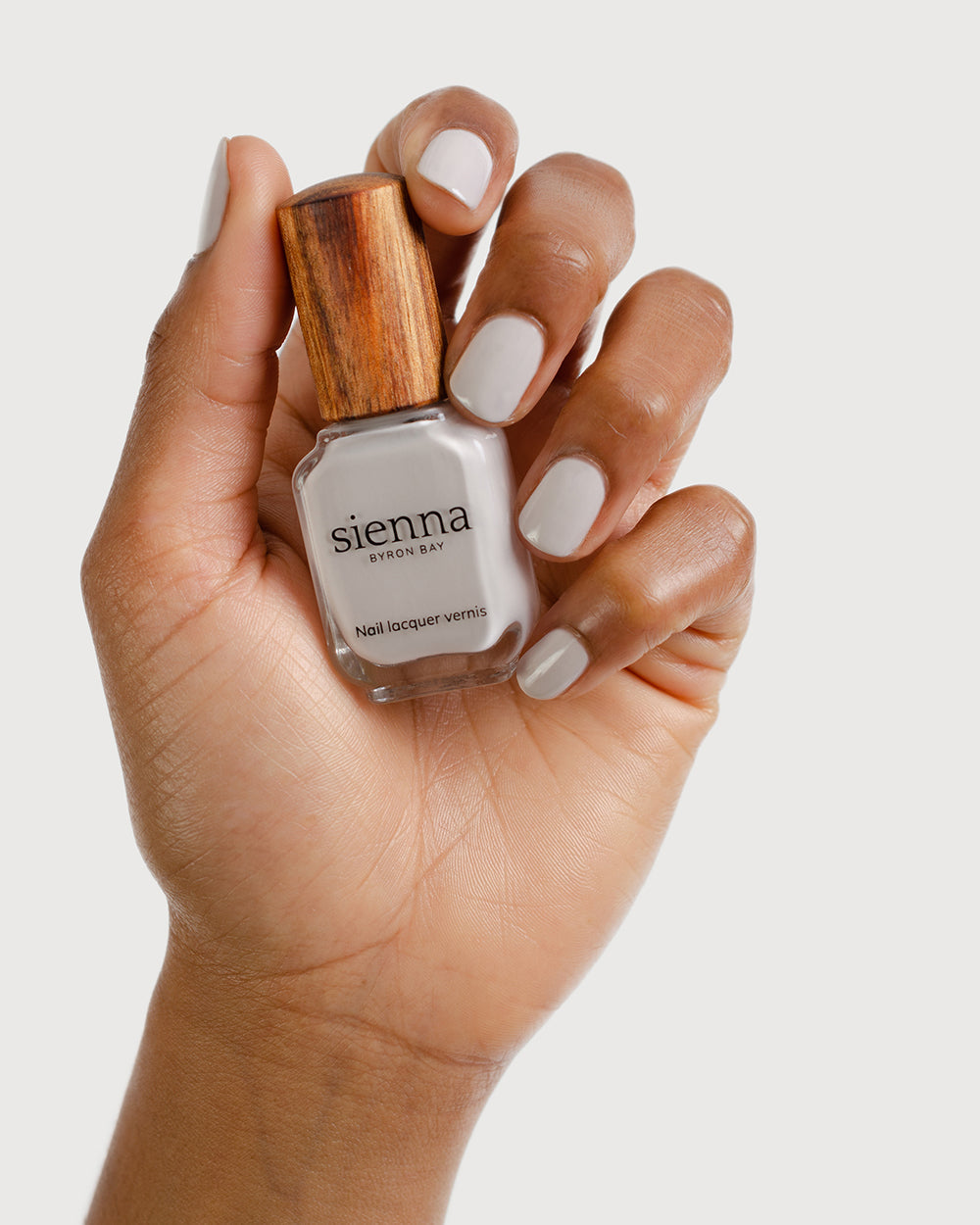 Sienna Nail Polish Clarity - Light Cool Grey - 10ml
