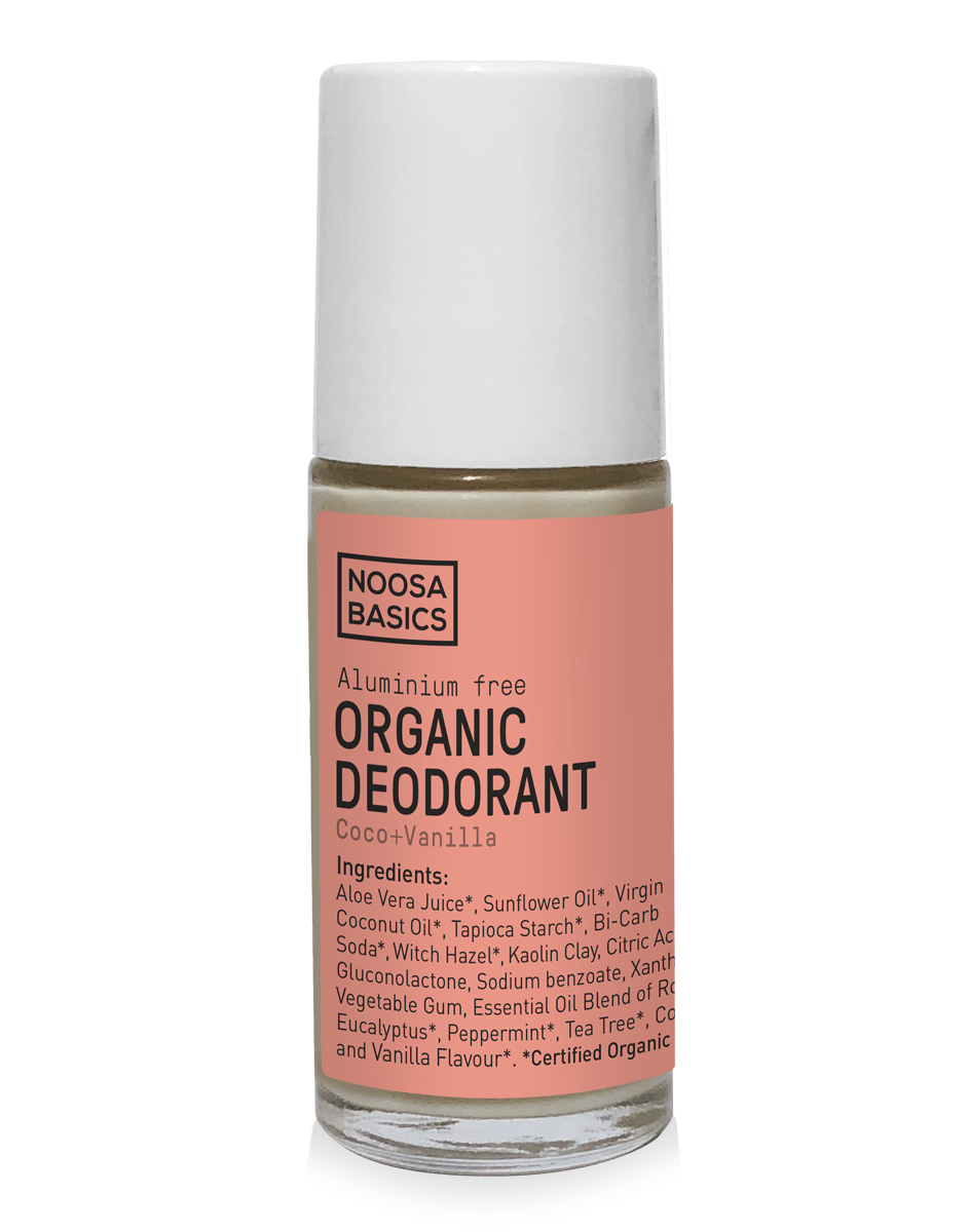 NOOSA BASICS Organic Deodorant Roll on Coconut Vanilla 50ml