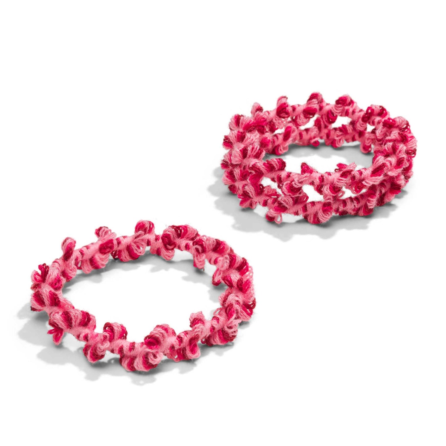 Kooshoo Plastic-Free Crochet Hair Ties - Hot Jam