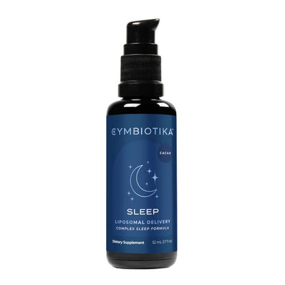 Cymbiotika Sleep supplement bottle on a white background