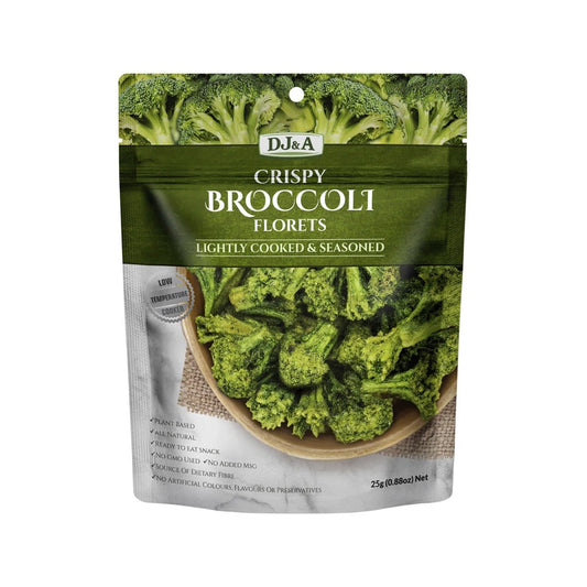 DJ&A Crispy Broccoli Florets - 12x25g
