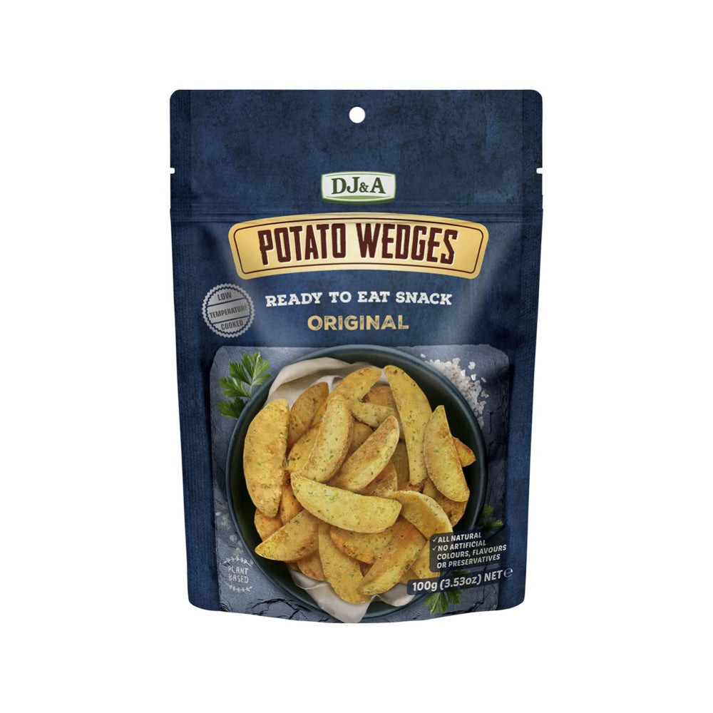 DJ&A Potato Wedges Original - 9x100g