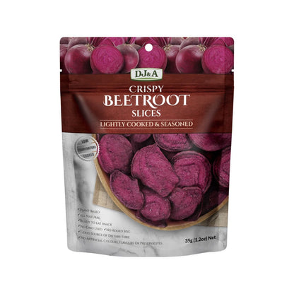 DJ&A Crispy Beetroot Slices - 10x35g