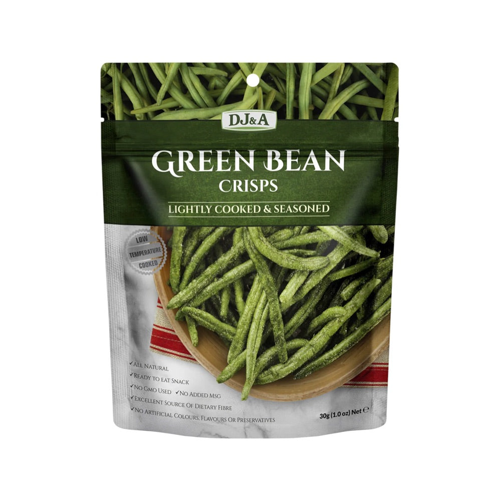 DJ&A Green Bean Crisps - 10x30g