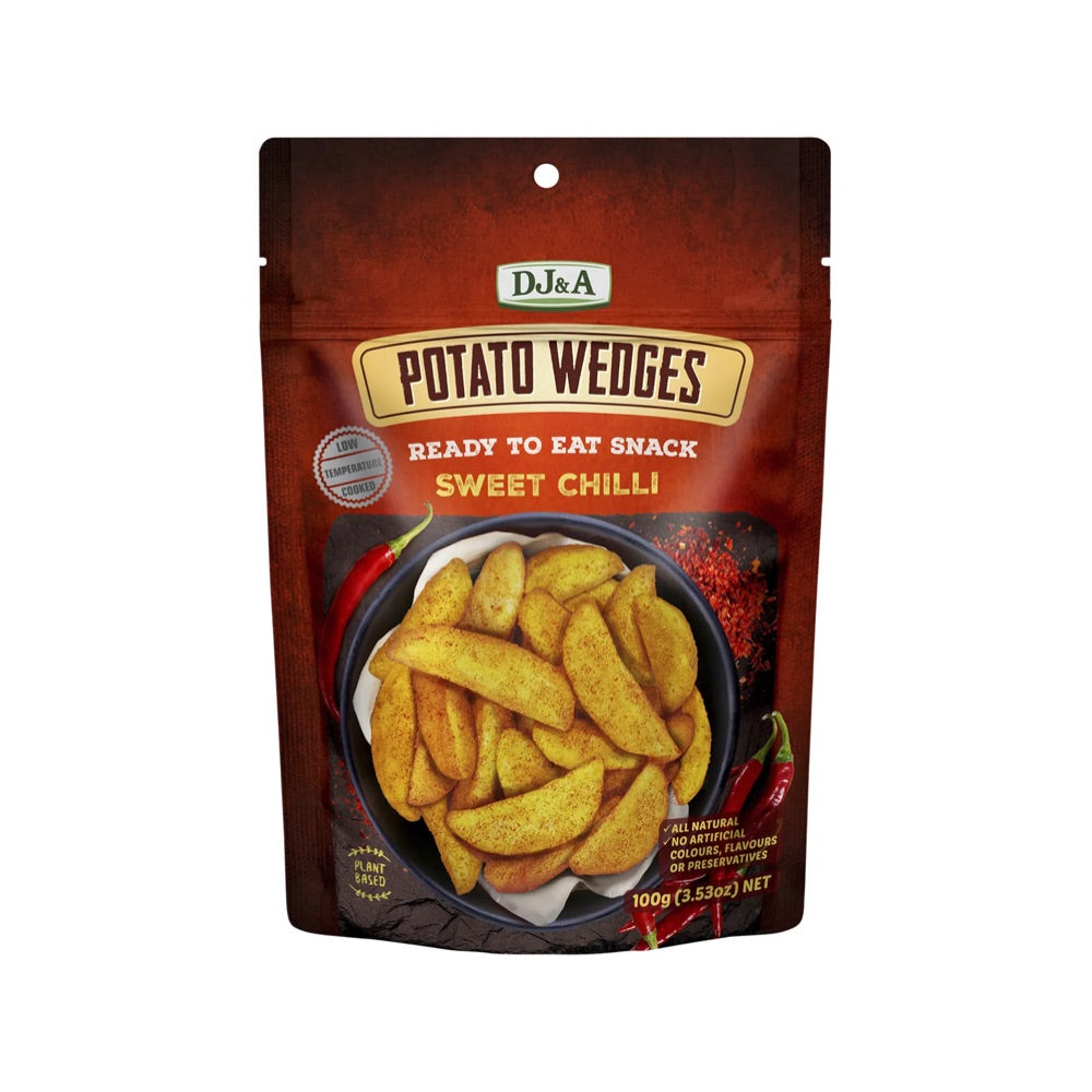 DJ&A Potato Wedges Sweet Chilli - 9x100g