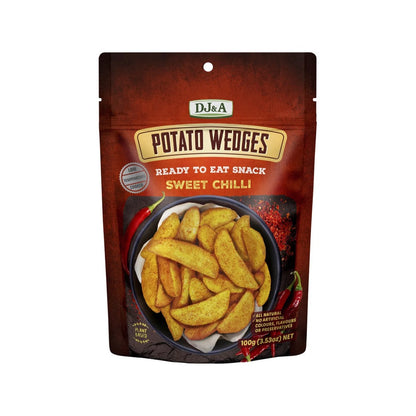 DJ&A Potato Wedges Sweet Chilli - 9x100g