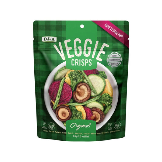 DJ&A Veggie Crisps Original - 9x90g