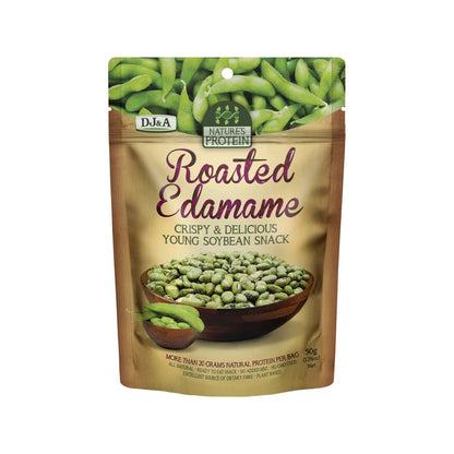 DJ&A Nature's Protein Roasted Edamame - 12x50g