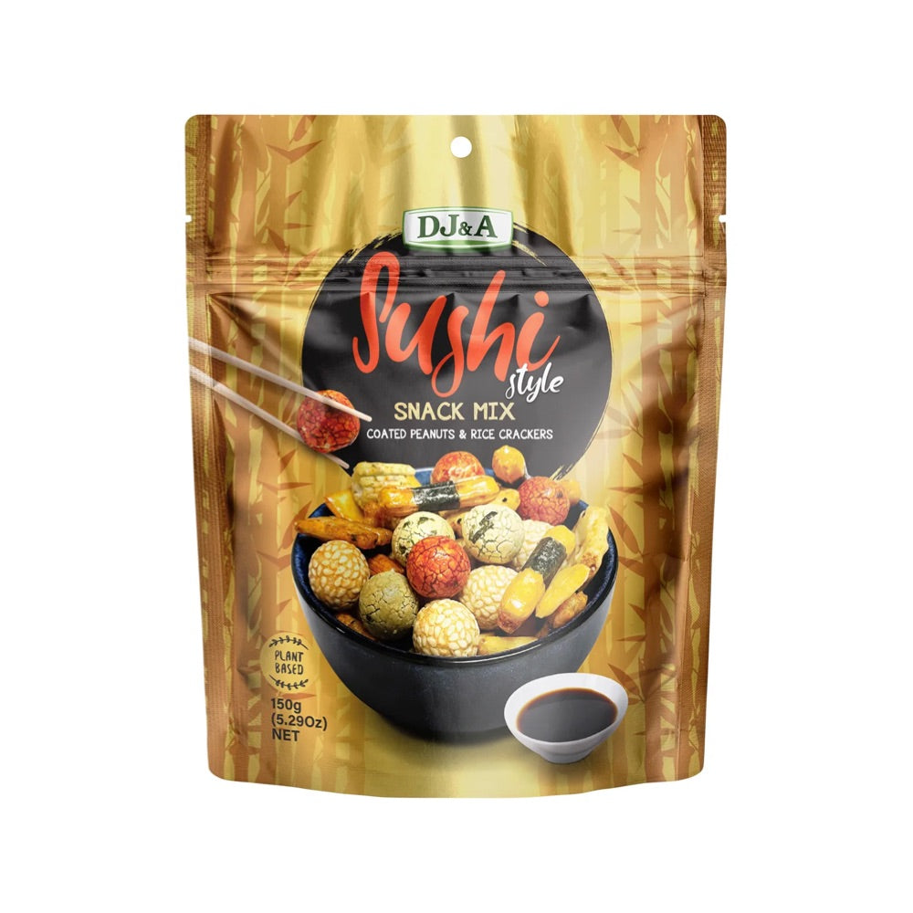 DJ&A Sushi Style Snack Mix - 9x150g