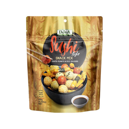 DJ&A Sushi Style Snack Mix - 9x150g