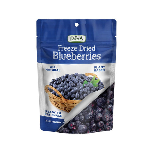 DJ&A Freeze Dried Blueberries - 10x25g