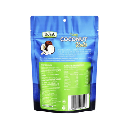 DJ&A Crispy Coconut Rolls - 20x70g