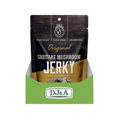 DJ&A Shiitake Mushroom Jerky Original - 12x60g