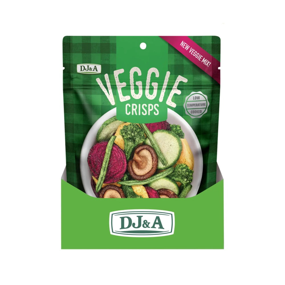 DJ&A Veggie Crisps Original - 9x90g