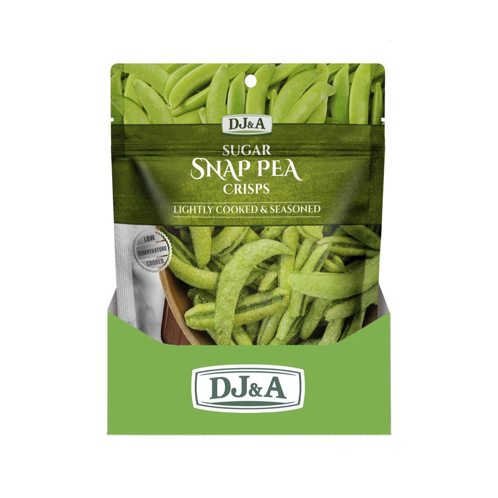 DJ&A Sugar Snap Pea Crisps - 10x30g