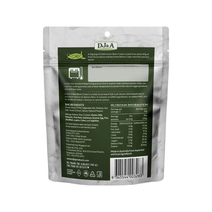 DJ&A Green Bean Crisps - 10x30g