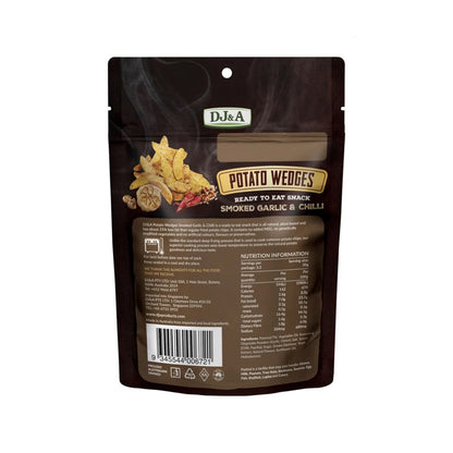 DJ&A Potato Wedges Smoked Garlic & Chilli - 9x100g