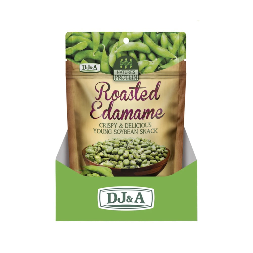 DJ&A Nature's Protein Roasted Edamame - 12x50g