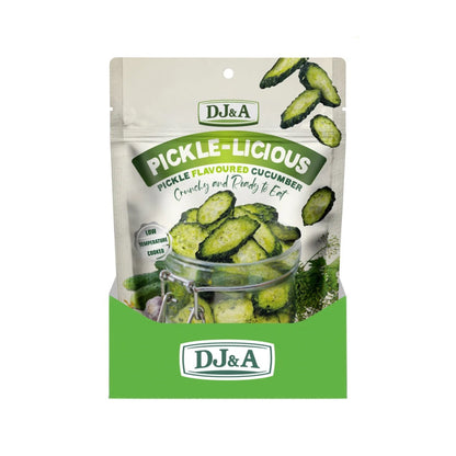 DJ&A Pickle-Licious Pickle Flavoured Cucumber - 9x50g