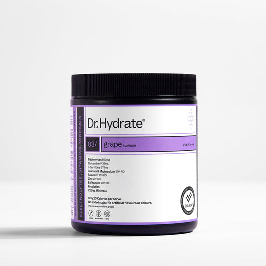 Dr. Hydrate All-In-One Hydration Drink Grape - 270g