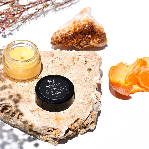 Ananda Life Natural Lip Balm- VEGAN MANDARIN